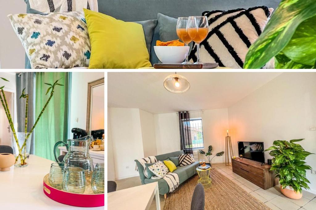 Le Gite 1 - Appartement T2 De 53M2, Ideal Pro Ou Couples, Coeur De Ville Et Proche Golfech Malause Exteriör bild